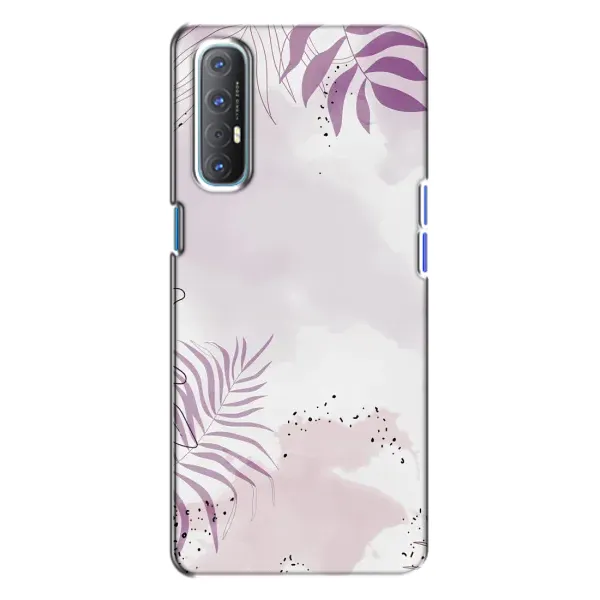 Чохол з принтом «Фіолетове листя» для OPPO Reno 3 Чохол з принтом «Фіолетове листя» для OPPO Reno 3