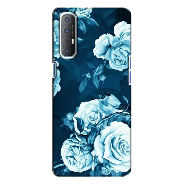 Чохол з принтом «Блактині бутони» для OPPO Reno 3 Чохол з принтом «Блактині бутони» для OPPO Reno 3