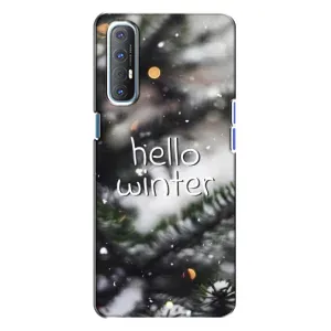 Новогодние, Праздничные Чехлы для Oppo Reno 3 - 2024 год