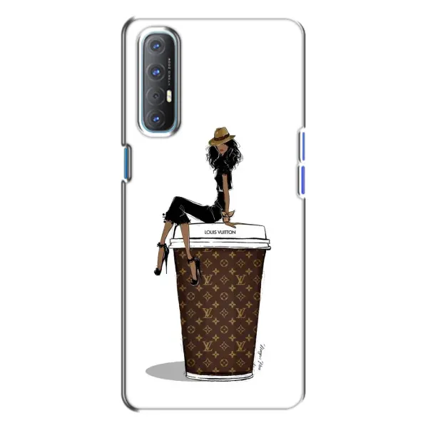 Чохол з принтом «кава LOUIS VUITTON» для OPPO Reno 3 Чохол з принтом «кава LOUIS VUITTON» для OPPO Reno 3