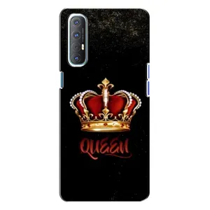Чехол с Короной Оппо Рено 3 - (AlphaPrint) (Корона короля)