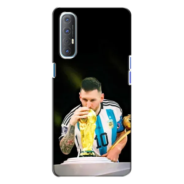 Чехол с принтом «Кубок Месси» для OPPO Reno 3