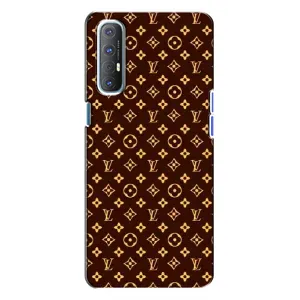Чохли Луі Вітон для Oppo Reno 3 (AlphaPrint - LOUIS VUITTON) (лого LOUIS VUITTON)