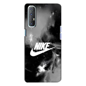Чохол для Oppo Reno 3 - з принтом Найк (AlphaPrint) (Лого Найк)