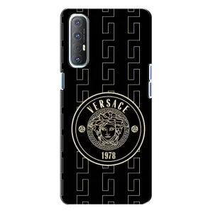 Чехлы VERSACE для Оппо Рено 3 (PREMIUMPrint) (Лого Версаче)