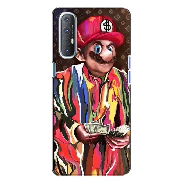 Чохол з принтом «Mario LV» для OPPO Reno 3