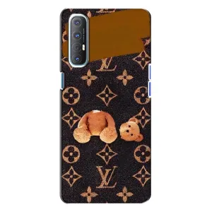 Брендновые Чехлы для Oppo Reno 3 - (PREMIUMPrint) (Медведь без головы)