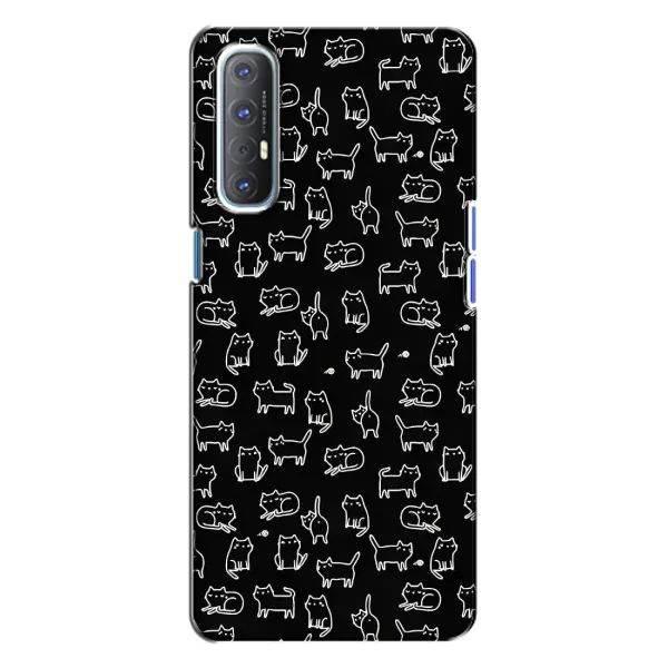 Чохол з принтом «Маленькі котики» для OPPO Reno 3
