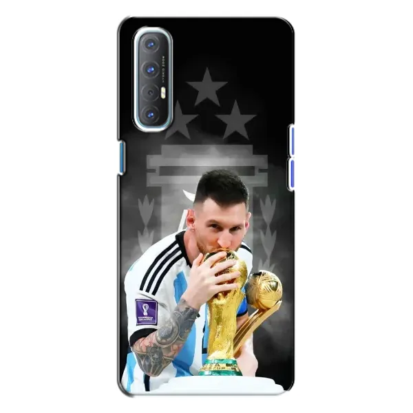 Чехол с принтом «Месси Чемпион» для OPPO Reno 3