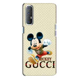 Чехол Disney Mouse Oppo Reno 3 (PREMIUMPrint) (Mikki Gucci)