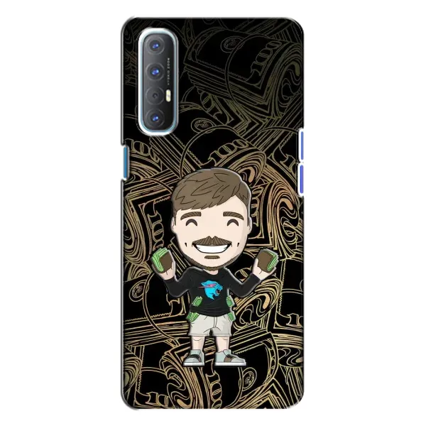 Чохол з принтом «Mister Beast» для OPPO Reno 3