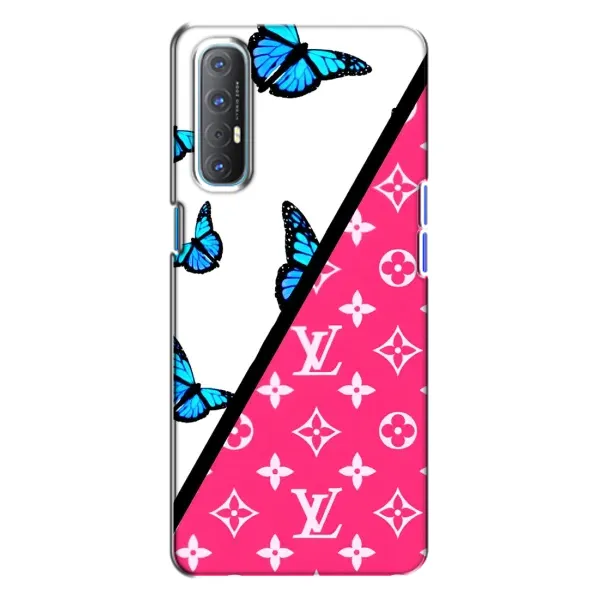 Чохол з принтом «Мода LV» для OPPO Reno 3