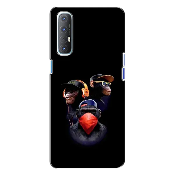 Чехол с принтом «Три обезьяны» для OPPO Reno 3 Чехол с принтом «Три обезьяны» для OPPO Reno 3