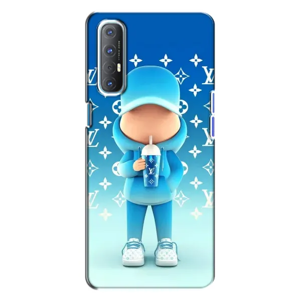 Чохол з принтом «Хлопець LV» для OPPO Reno 3