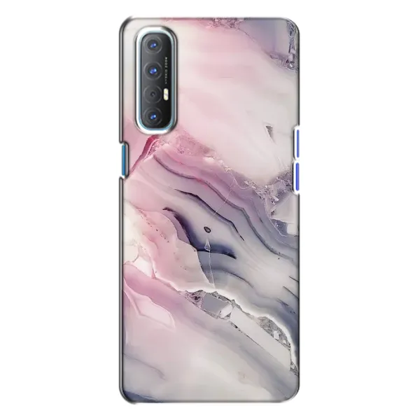 Чохол з принтом «Пурпурний Мрамор» для OPPO Reno 3
