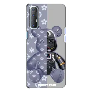 Круті Чохли Луі Віттон для Oppo Reno 3 (AlphaPrint) (Робот Медведик)