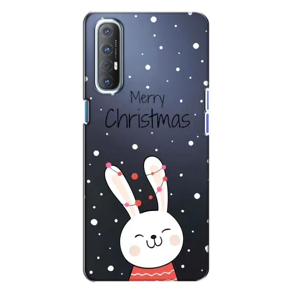 Чохол з принтом «Різдвяний заєць» для OPPO Reno 3 Чохол з принтом «Різдвяний заєць» для OPPO Reno 3