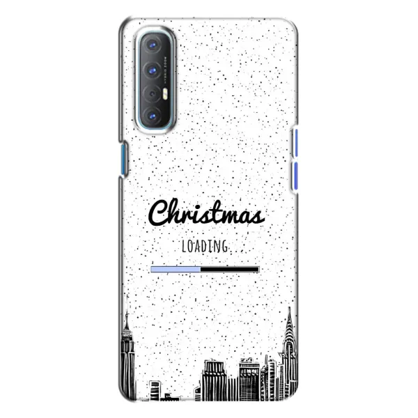 Чохол з принтом «Різдво завантажується» для OPPO Reno 3