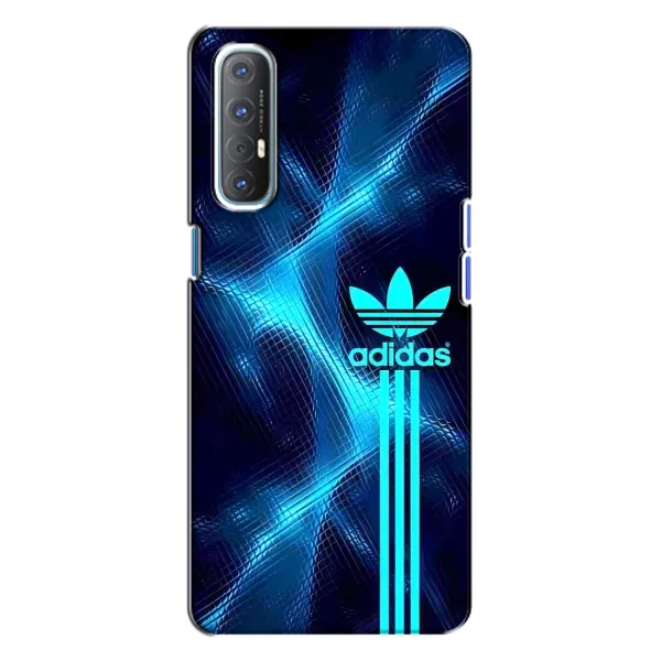 Чохол з принтом «Синій Адідас» для OPPO Reno 3