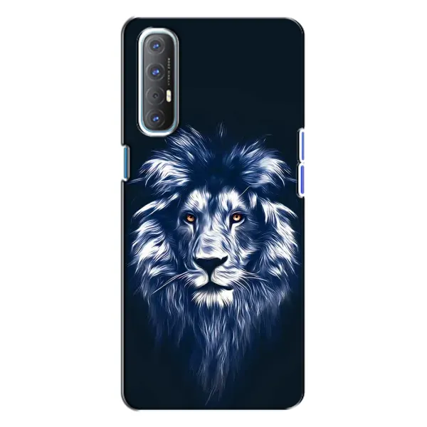 Чехол с принтом «Синий Лев» для OPPO Reno 3 Чехол с принтом «Синий Лев» для OPPO Reno 3