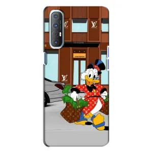 Чехлы для Oppo Reno 3 - Скрудж МакДак Louis Vuitton (PREMIUMPrint)