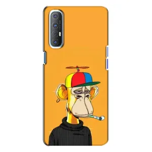 Чохли з Мавпами NFT для Oppo Reno 3 (AlphaPrint) (Нудна мавпа NFT)