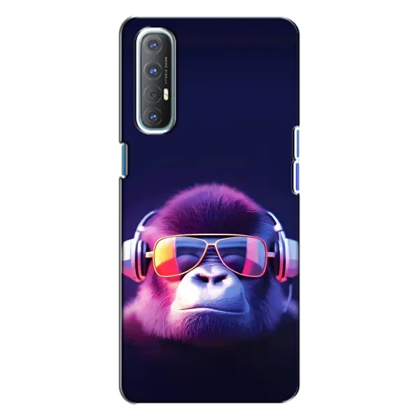 Чехол с принтом «Стильная обезьяна» для OPPO Reno 3 Чехол с принтом «Стильная обезьяна» для OPPO Reno 3