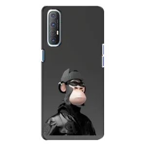 Чохли з Мавпами NFT для Oppo Reno 3 (AlphaPrint) (стильна мавпа NFT)