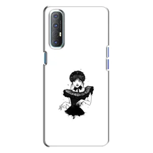 Чохли Венсдей на Oppo Reno 3 Уенсдей (AlphaPrint) (танець Венздей)