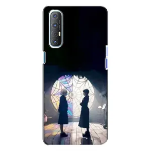 Чохли Венсдей на Oppo Reno 3 Уенсдей (AlphaPrint) (Венздей та Інід)