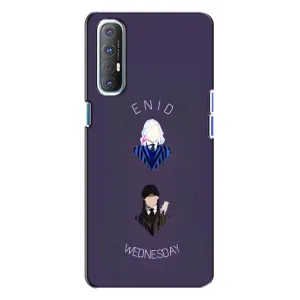 Чохли Венсдей на Oppo Reno 3 Уенсдей (AlphaPrint) (Венздей і подруга)
