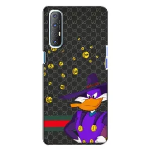 Брендновые Чехлы для Oppo Reno 3 - (PREMIUMPrint) (Утка Гуччи)