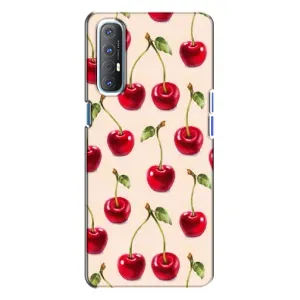 Чохли з фруктами для Oppo Reno 3 (VPrint) (Черешня)