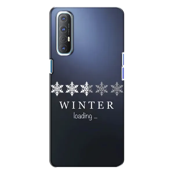Чохол з принтом «Winter loading» для OPPO Reno 3 Чохол з принтом «Winter loading» для OPPO Reno 3