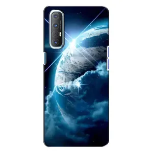 Космічні Чохли для OPPO Reno 3 (VPrint) (Земля з космоса)