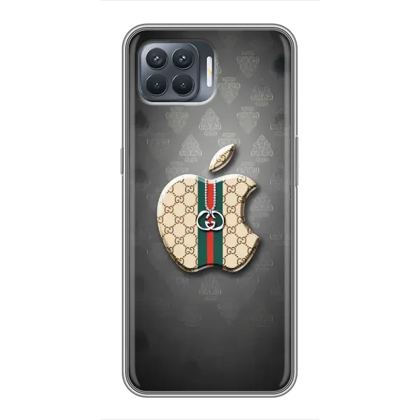 Чохол з принтом «Apple gucci» для OPPO Reno 4 Lite Чохол з принтом «Apple gucci» для OPPO Reno 4 Lite