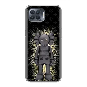 Чохли для OPPO Reno 4 Lite - Bearbrick Louis Vuitton (PREMIUMPrint) (Bearbrick LV)