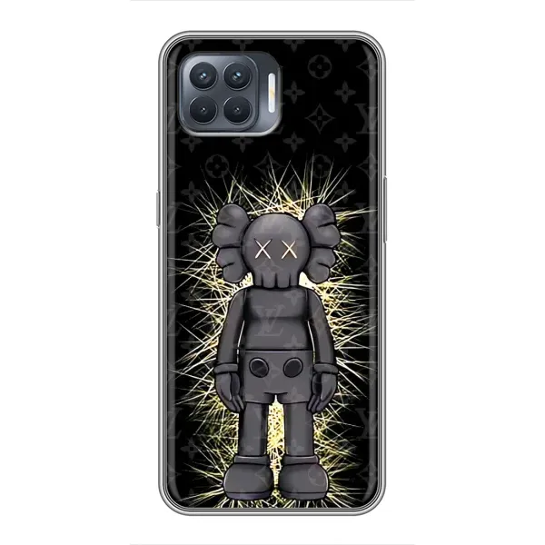 Чехол с принтом «Bearbrick LV» для OPPO Reno 4 Lite