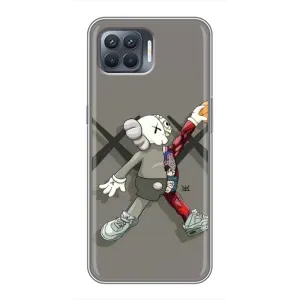 Чохли для OPPO Reno 4 Lite - Bearbrick Louis Vuitton (PREMIUMPrint) (Беарбрік Джордан)