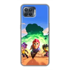 Чехол для OPPO Reno 4 Lite Бравл Старс (VPrint) (Бравел Старс)