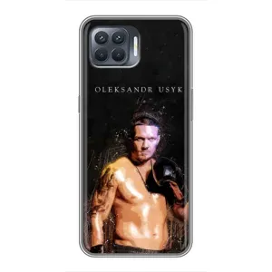 Чехол с картинкой Александр Усик для OPPO Reno 4 Lite (Боксер Александр Усик)