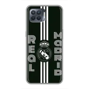 ФК Реал Мадрид чехлы для OPPO Reno 4 Lite (AlphaPrint) (черно белый Реал)