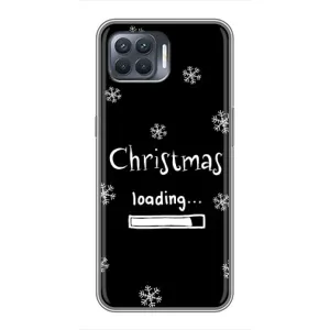 Рождественские, Праздничные Чехлы для Оппо Рено 4 Лайт (Christmas loading)