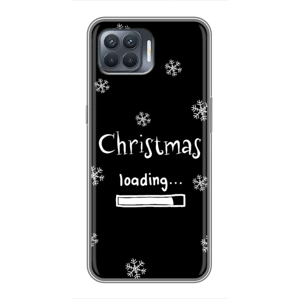 Чохол з принтом «Christmas loading» для OPPO Reno 4 Lite
