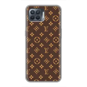 Чехлы Луи Витон для OPPO Reno 4 Lite (AlphaPrint - LOUIS VUITTON) (фон LOUIS VUITTON)