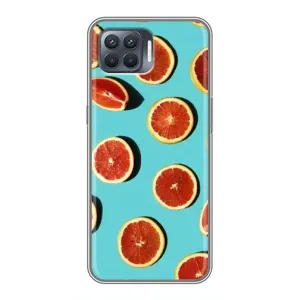 Чехлы с Фруктами для OPPO Reno 4 Lite (VPrint) (Грейпфрут)