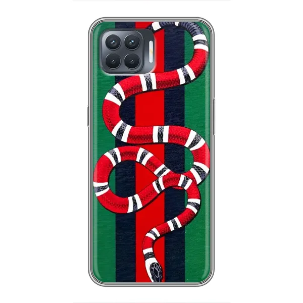Чохол з принтом «Gucci змія» для OPPO Reno 4 Lite Чохол з принтом «Gucci змія» для OPPO Reno 4 Lite