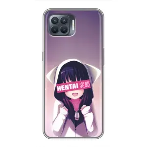 Чехлы Персонажи Аниме Наруто для OPPO Reno 4 Lite (AlphaPrint) (Hentai chan)