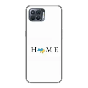 Чехол для Патриота Украины OPPO Reno 4 Lite - (AlphaPrint) (Home)