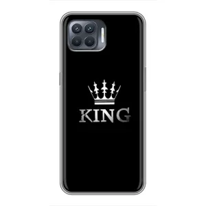 Чохол з Короною OPPO Reno 4 . - (AlphaPrint) (KING)